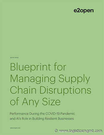 Blueprint for Managing Supply Chain Disruptions of Any Size