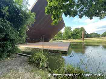 Crystal Palace Park’s 'rusty laptop' stage finally fixed after 10 years