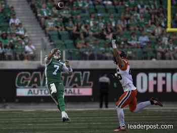 Nathan Rourke guides Lions to 32-17 win over Roughriders - Regina Leader Post