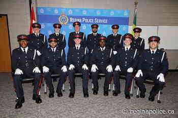 Recruit Swearing In – Regina Police Service - Regina Police Service