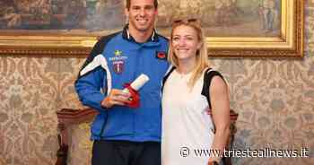 Trieste, premiato in Municipio Piero Codia, oro al mondiale di... - Trieste News