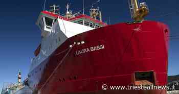 La N/R Laura Bassi torna a Trieste per il refitting: si ritorna in... - Trieste News