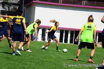 Oggi amichevole per la squadra femminile - Forza Parma