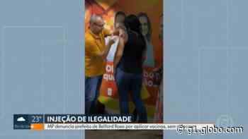 MPRJ denuncia prefeito de Belford Roxo, que é bacharel em direito, por aplicar vacinas em seu gabinete - Globo.com