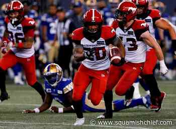 Stampers-Blue Bombers rematch highlights weekend CFL schedule - Squamish Chief