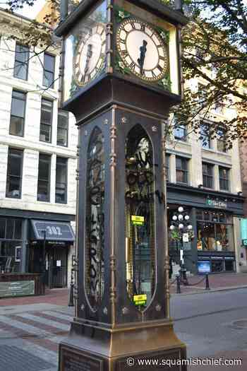 Old growth protest group says it spray-painted Vancouver landmarks - Squamish Chief