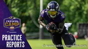 Practice Report: Rashod Bateman, Devin Duvernay Lead Strong Day for Wideouts - BaltimoreRavens.com