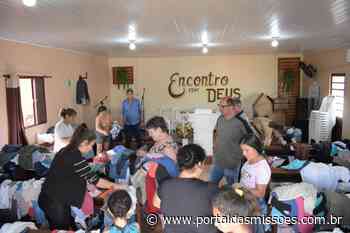 Entrega de agasalhos é descentralizada em Cerro Largo - Notícias - Portal das Missões