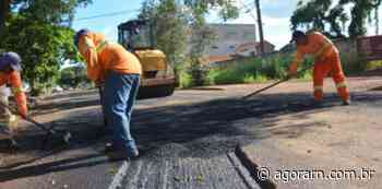 Avenidas de Natal recebem aplicação de asfalto nesta quinta (28) - Agora RN