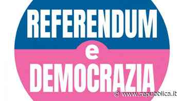 Marco Cappato presenta la lista Democrazia e Referendum. Appello al governo: "Fateci raccogliere le 60mila fi… - la Repubblica