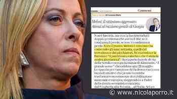 “Ha il mito di picchiatori e terrorismo”. Repubblica choc su Meloni - Nicola Porro