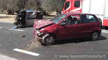 Scontro tra due auto con un morto e un ferito grave - La Voce di Manduria