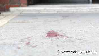 Rätselhafte Blutspur in Jena - Polizei sucht stark blutende Person - Volksstimme