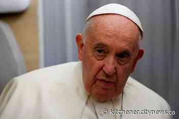 Pope says Indigenous people suffered genocide at residential schools - Kitchener.CityNews.ca