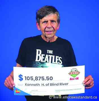 Blind River resident antes up to win $105875 with Poker Lotto All In - Elliot Lake Standard