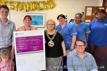 Bluebird Care Highgate & Haringey receives 'outstanding' CQC rating