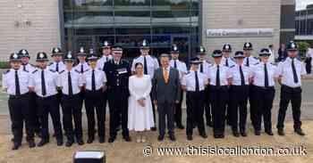 Priti Patel meets new Watford and Hertsmere police officers