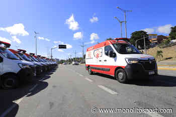 Bases do SAMU de Quixadá e Quixeramobim recebem novas ambulâncias do Governo do Estado - Monólitos Post