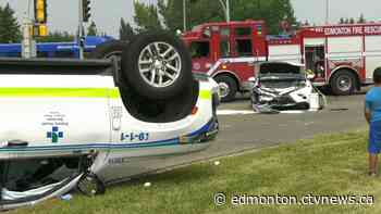 2 taken to hospital after crash in south Edmonton - CTV News Edmonton