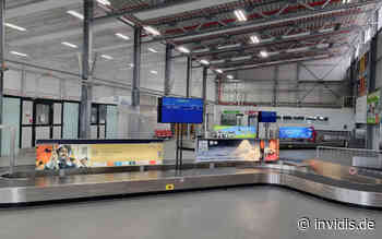 Memmingen: Freistehende Screens am Flughafen - invidis - Digital Signage Portal