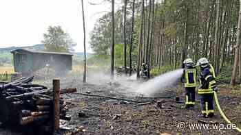 Waldbrand verhindert: Feuerwehren aus Meschede im Einsatz - WP News