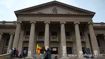 Sri Lanka Police Arrest Man for Allegedly Stealing President's Flags - Voice of America - VOA News