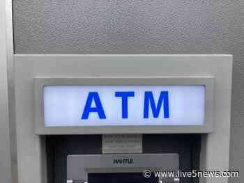 Police: Suspect pulled ATM out of ground, dragged it around bank parking lot - Live 5 News WCSC