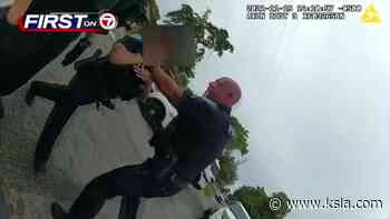 Police sergeant seen on bodycam grabbing another officer is charged - KSLA