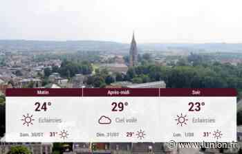 Soissons et ses environs : météo du vendredi 29 juillet - L'Union