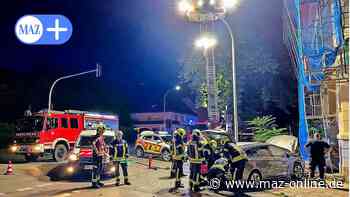 Rathenow: Zwei Verletzte bei Unfall auf der Berliner Straße - Märkische Allgemeine Zeitung