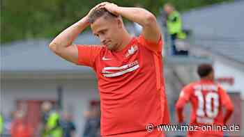 Stürmer Lucas Will ist doch wieder eine Option beim FSV Optik Rathenow - Märkische Allgemeine Zeitung