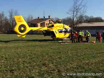 Incidente a Lentate uomo di Solaro grave trasportato in elicottero - Il Notiziario
