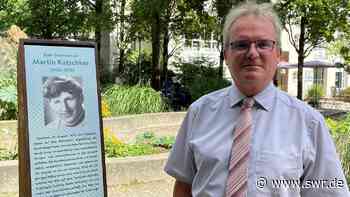 Stele in Konstanz erinnert an Martin Katschker - SWR Aktuell