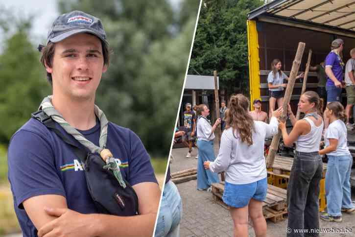 Wilrijkse scouts weer thuis na groepskamp in Samrée: “Nog nooit zoveel miserie gehad in één kamp”