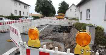 Gasleitungsbau zwischen Bad Meinberg und Detmold führt zu Umwegen | Lokale Nachrichten aus Horn-Bad Meinberg - Lippische Landes-Zeitung