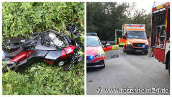 Tragischer Unfall bei Griesstätt: Motorradfahrer (56) stürzt über Böschung an Innbrücke – tot