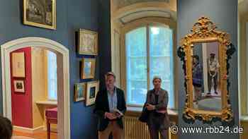 Carl-Blechen-Sammlung wird erstmals in restaurierten Fürstenzimmern gezeigt - rbb24