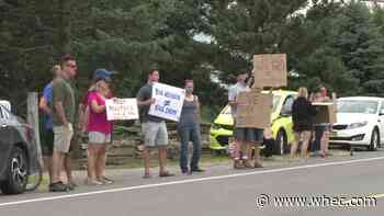 Pastors protest Reawaken America Tour in Batavia