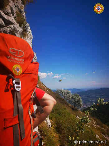 Precipita dalla ferrata mentre arrampica - Prima Merate