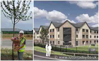 Mayor Yvonne Farrell visits new Houghton Regis care home to plant tree - Luton Today