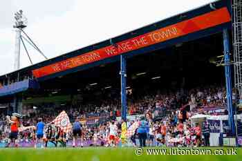 Ticket Update | Birmingham City (H) | News - lutontown.co.uk