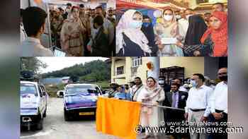 Digital Week: Dr. Syed Sehrish Asgar leads the campaign; flags-off PAS mounted Vehicles for Online Service Awareness - 5 Dariya News