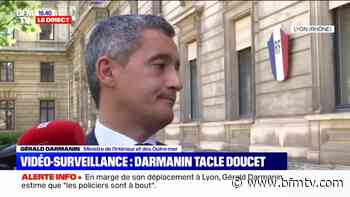 Gérald Darmanin, à Lyon: "La police seule ne peut pas résoudre les problèmes de La Guillotière" - BFMTV