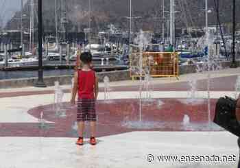 Se lesionó un niño en las fuentes interactivas de Ensenada - Ensenada.net
