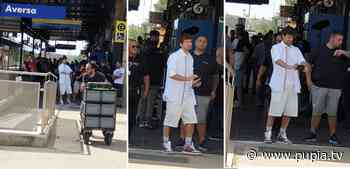 Alessandro Siani ad Aversa per girare le scene del suo film "Tramite Amicizia" - PUPIA