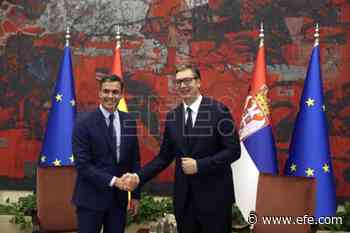 Sánchez llama a acelerar el camino de Serbia a la UE: "Ahora es el momento" - Agencia EFE