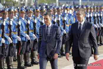 Pedro Sánchez llega a Serbia en la primera etapa de su gira por los Balcanes - Agencia EFE