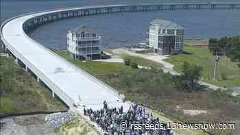 Rodanthe Bridge on the Outer Banks opens to traffic after delay over incorrect pavement markings