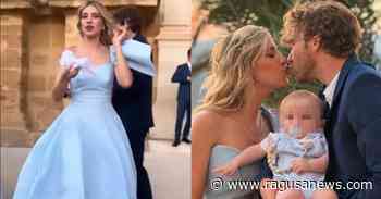 Clizia Incorvaia e Paolo Ciavarro battezzano il figlio ad Agrigento FOTO - RagusaNews