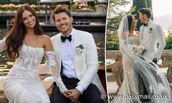 Jason Dundas marries Tayler Blackman during a lavish ceremony at Lake Como - Daily Mail